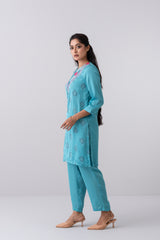 Smart Fit Embroidered Ethnic Kurta