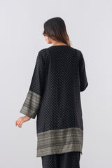 Relaxed Fit Printed Two-Piece Ethnic Set