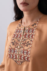 Smart Fit Embroidered Ethnic Kurti