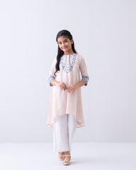 Junior Girls' Embroidered Ethnic Top (10-14 Years)