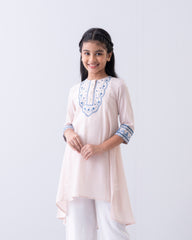 Girls' Embroidered Ethnic Top (6-8 Years)