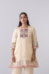 Smart Fit Embroidered Ethnic Kurti