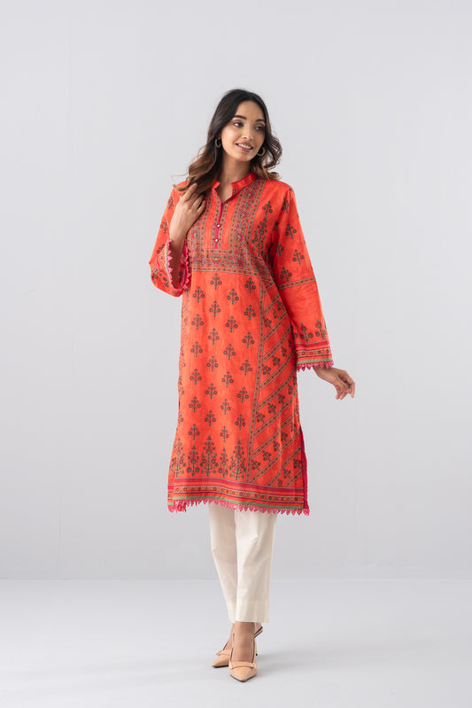 Smart Fit Digital Printed Lawn Kurta