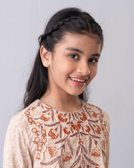 Girls' Embroidered Ethnic Kurti (2-4 Years)