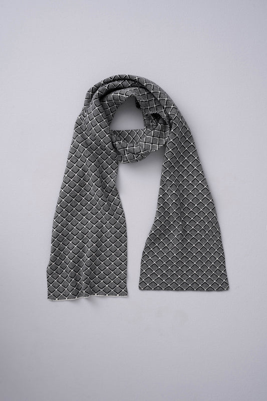 Modern Mélange Cotton Muffler