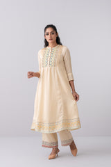 Smart Fit Long-Length Ethnic Kurta