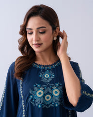 Smart Fit One-Piece Embroidered Ethnic Kurta