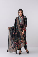 Relaxed Fit Digital Printed Two-Piece Lawn Kameez Suit