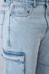 Baggy Fit Blue Jeans