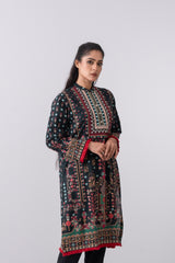 Relaxed Fit Digital Printed Two-Piece Lawn Kameez Suit