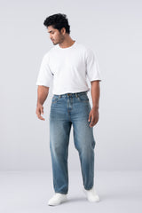 Baggy Fit Light Blue Jeans