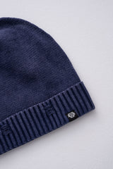 Acid-Washed Knit Bunny Cap