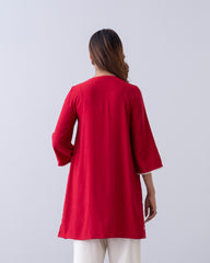 Smart Fit Embroidered Ethnic Kurti