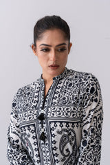 Smart Fit Two-Piece Digital Printed Cotton Ethnic Set