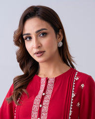 Smart Fit Embroidered Ethnic Kurti