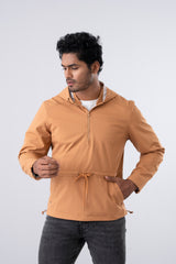 Wind Breaker-Style Hooded Jacket