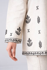 Relaxed Fit Embroidered Casual Shirt