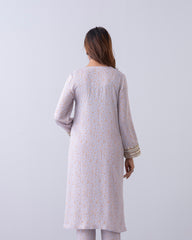 Smart Fit Embroidered Three-Piece Semi-Formal Ethnic Set