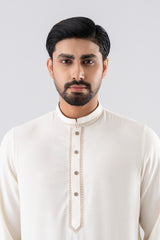 Regular Fit Embroidered Semi-Formal Panjabi