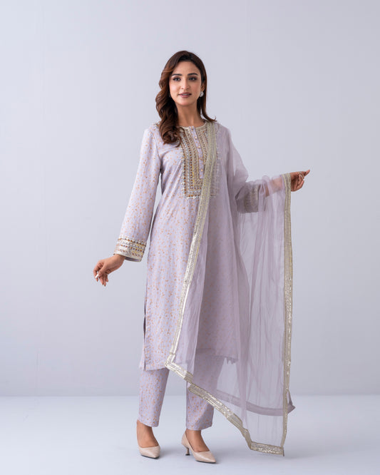 Women's Three-Piece Ethnic Set