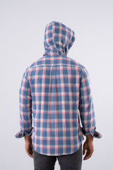 Regular Fit Hooded Casual Shirt