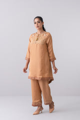 Smart Fit Short-Length Silk Ethnic Kurti
