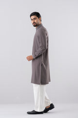Regular Fit Embroidered Blended Fabric Formal Panjabi