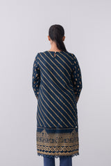 Metallic Printed Two Piece Lawn Salwar Kameez Suit