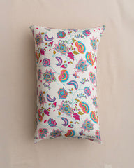 King-Size Bed Sheet - Multicolor Paisley