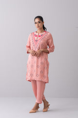 Smart Fit Embroidered Ethnic Kurta