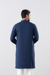 Regular Fit Embroidered Blended Fabric Formal Panjabi