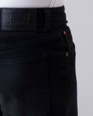 Straight Fit Black Jeans