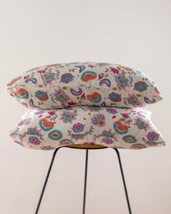 Queen-Size Bed Sheet - Multicolor Paisley