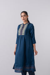 Smart Fit Long-Length Ethnic Kurta