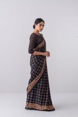Digital Printed Cotton Saree
