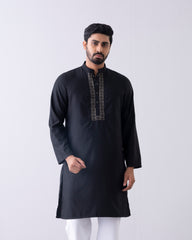 Regular Fit Embroidered Semi-Formal Panjabi