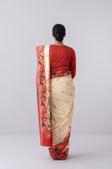 Digital Printed Cotton Saree