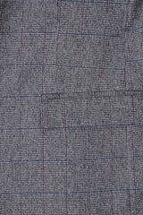 Yarn-Dyed Dobby Checkered Blazer