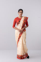 Digital Printed Cotton Saree