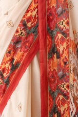 Digital Printed Cotton Saree
