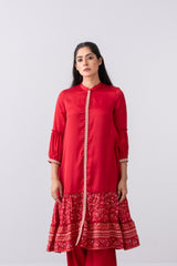 Smart Fit Embroidered Ethnic Kurta