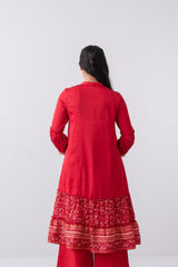 Smart Fit Embroidered Ethnic Kurta