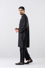 Regular Fit Embroidered Blended Fabric Formal Panjabi