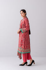 Relaxed Fit Digital Printed Two-Piece Lawn Kameez Suit