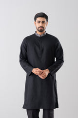 Regular Fit Embroidered Semi-Formal Panjabi