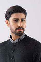 Regular Fit Embroidered Semi-Formal Panjabi