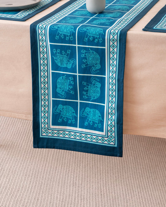 Table Runner - Sapphire Blue