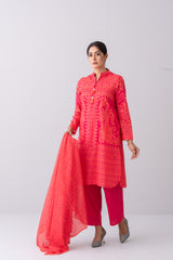 Smart Fit Two-Piece Digital Printed Cotton Ethnic Set