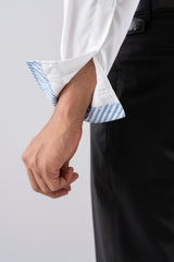 Slim Fit Solid Dyed Poplin Templeton Formal Shirt