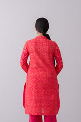 Smart Fit Two-Piece Digital Printed Cotton Ethnic Set